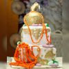 10-Inch Traditional Marriage Cake with Calabash & Accessories